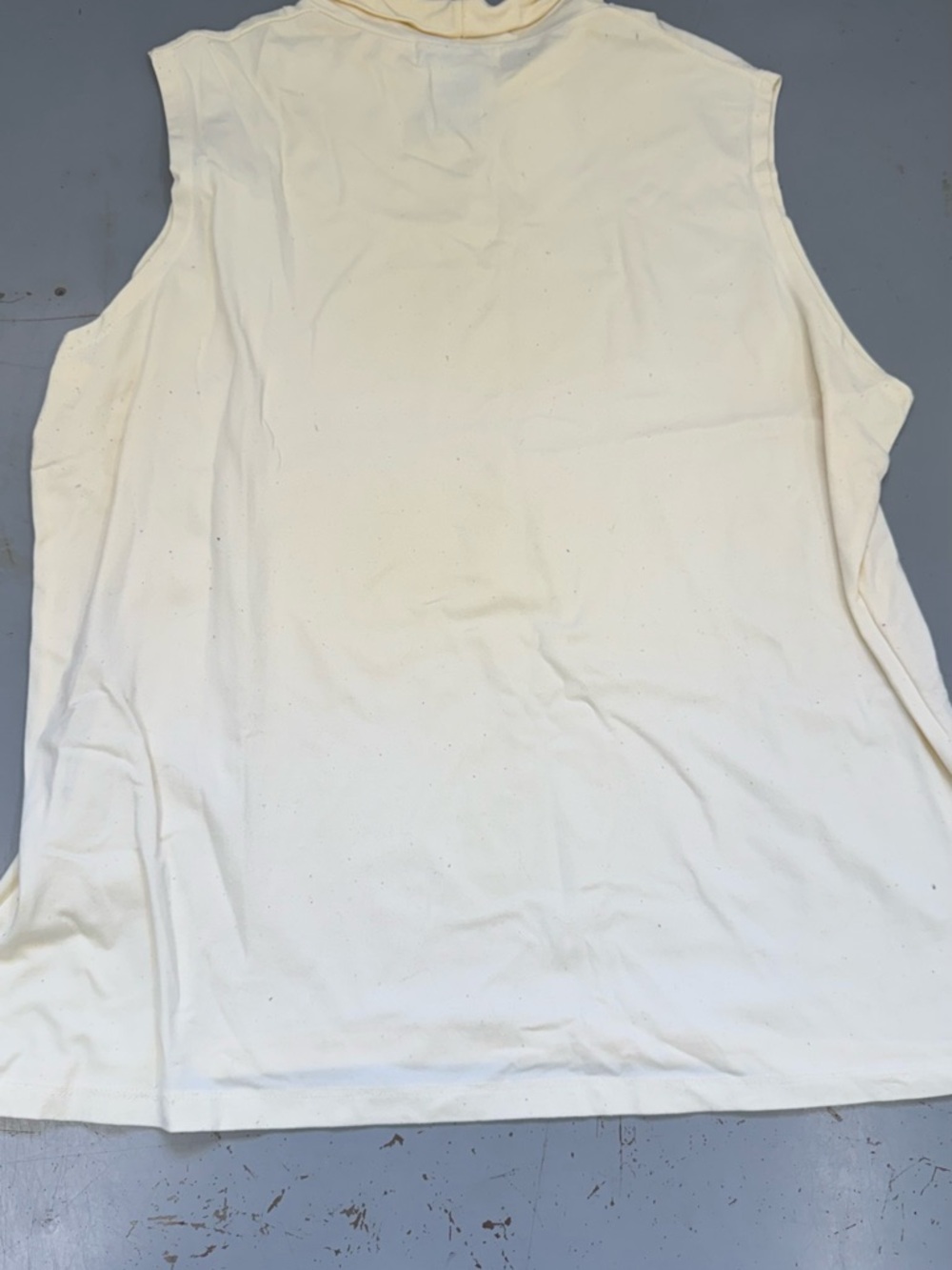 Mixit Vintage Women’s Sleeveless Tank Top in Cream size X-Large